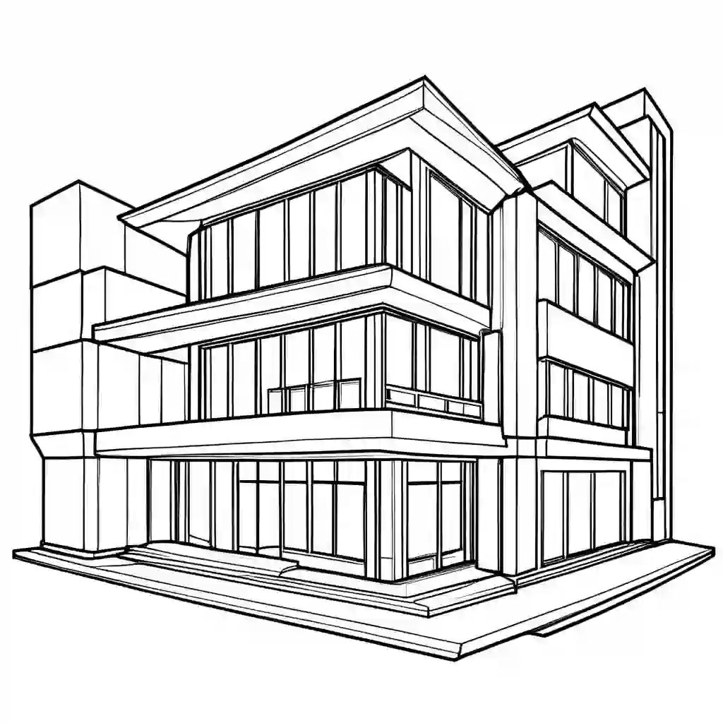 Architect coloring pages
